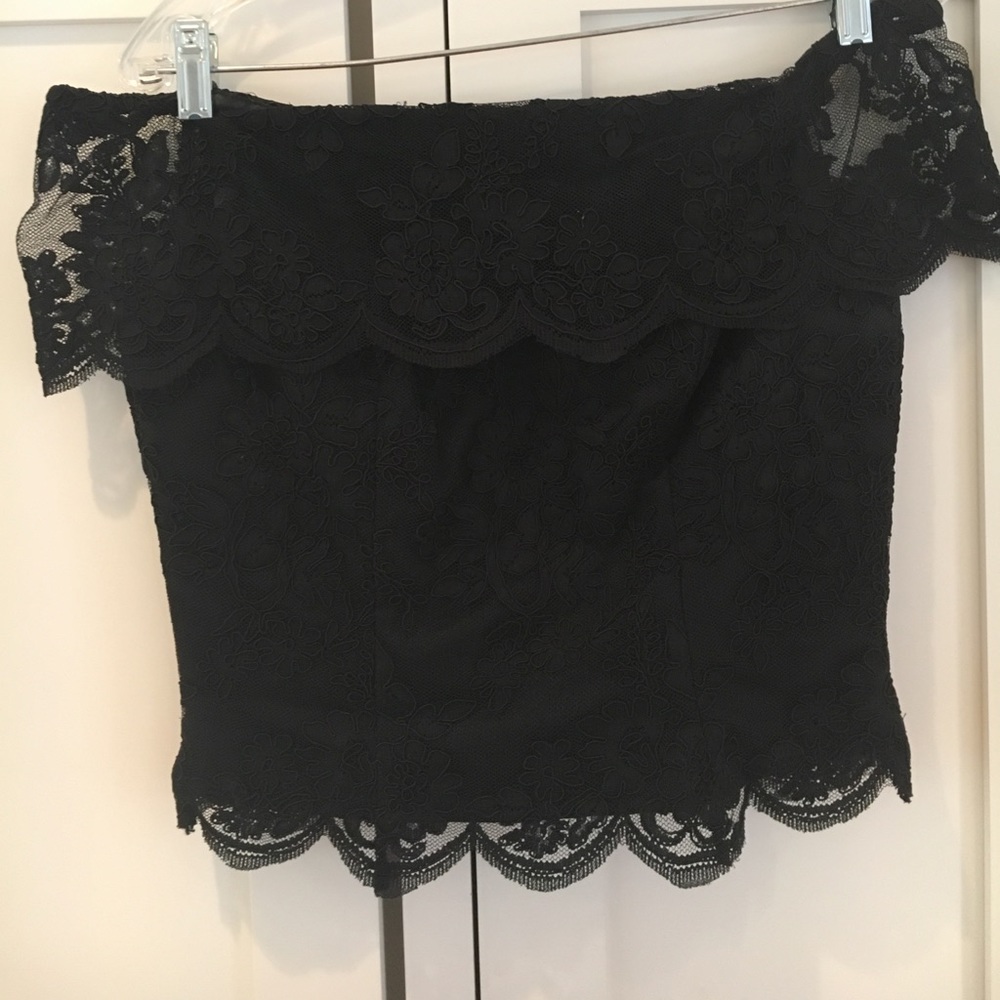 Evening Strapless top